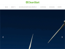 Tablet Screenshot of cleanstart.org